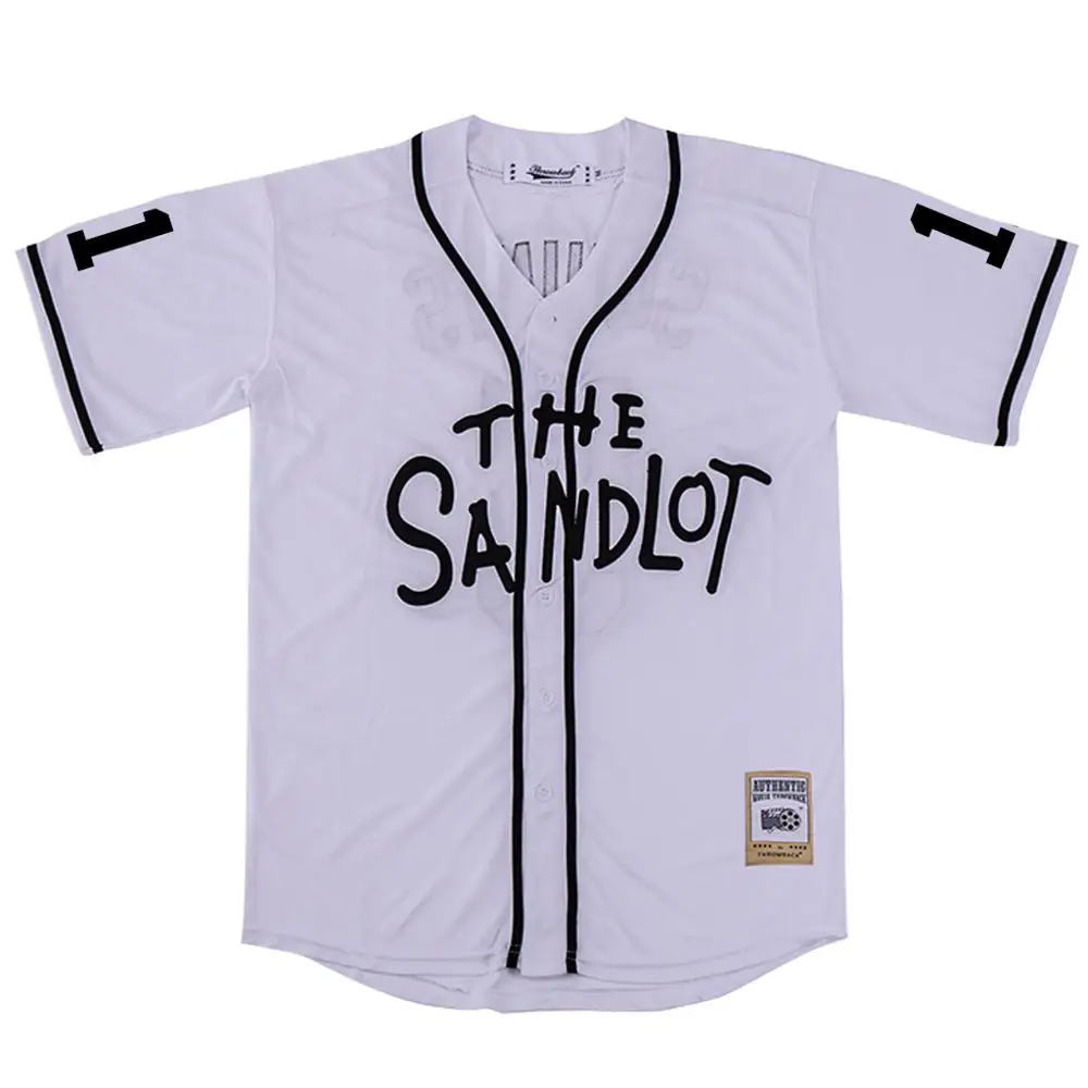 Спортивный костюм из Джерси Sandlot 11 YEAH Цвет Белый Высокое качество оптовая продажа