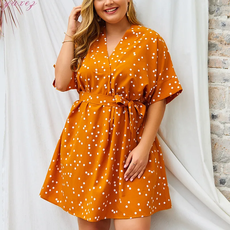 Женское пляжное платье с цветочным принтом, большие размеры, Boho, летние платья для отдыха, Дамское винтажное вечернее платье, vestidos размера плюс 4XL
