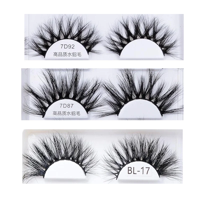 

False Eyelash 3D Mink Lash 100% Cruelty Free Lashes Reusable Gglare Natural Eyelashes Popular Fake Lashes Makeup