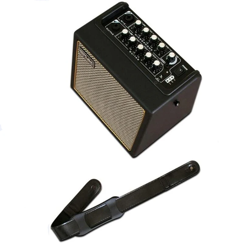 Coolmusic – mini amplificateur de guitare acoustique électrique BP,  haut-parleur Portable et Compact, Combo Rechargeable, ampli basse + triple  réverbération - AliExpress