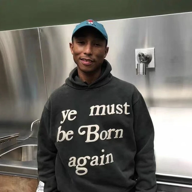Streetwear Hip Hop Kanye West CPFM Hoodie Hoody Autumn Winter Cotton 3D  Foam Printing YE MUST BE BORN AGAIN Kanye Pullover Men - AliExpress