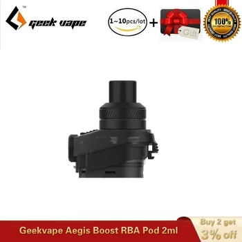 

1~10pcs/lot Geekvape Aegis Boost RBA Pod 2ml Cartridge Electronic Cigarette Tank Top Filling for Aegis Boost Pod Vape Kit