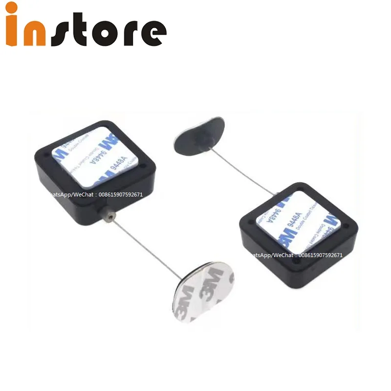 50 Telescopic Anti-Theft Cable Box Wire Rope Puller Automatic Line Box Wire Rope Puller Anti-Theft Chain Button
