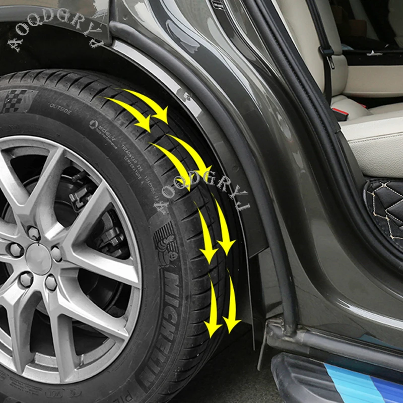 Аксессуары для стайлинга автомобилей 1 пара подходит для volvo xc60 заднее колесо крыло- XC60 заднее колесо крыло