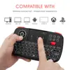Rii i4 Mini Spanish Keyboard 2.4G Bluetooth Dual Modes Handheld Fingerboard Backlit Mouse Touchpad Remote Control for TV Box ► Photo 3/6