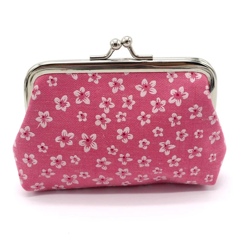 

Flower Pattern Retro Wallet Female Purse Bag Women Wallets and Purses Vintage Short Wallets Coin Purse Women Small Wallet