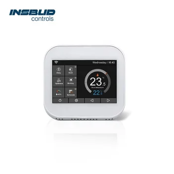 

Adjustable thermostat temperature control wireless touch screen underfloor thermostat