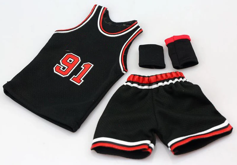 Серый Модель 1/6 года, спортивная баскетбольная звезда Scottie Pippen, Мужская баскетбольная одежда, мужская Трикотажная одежда, набор одежды для 12 дюймов, Мужская фигурка - Цвет: Серый