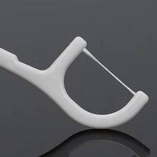 50 шт./упак. Стоматологическая межзубная щётка зубочистки зубная нить зубочистки провод с нейлоновой оплеткой