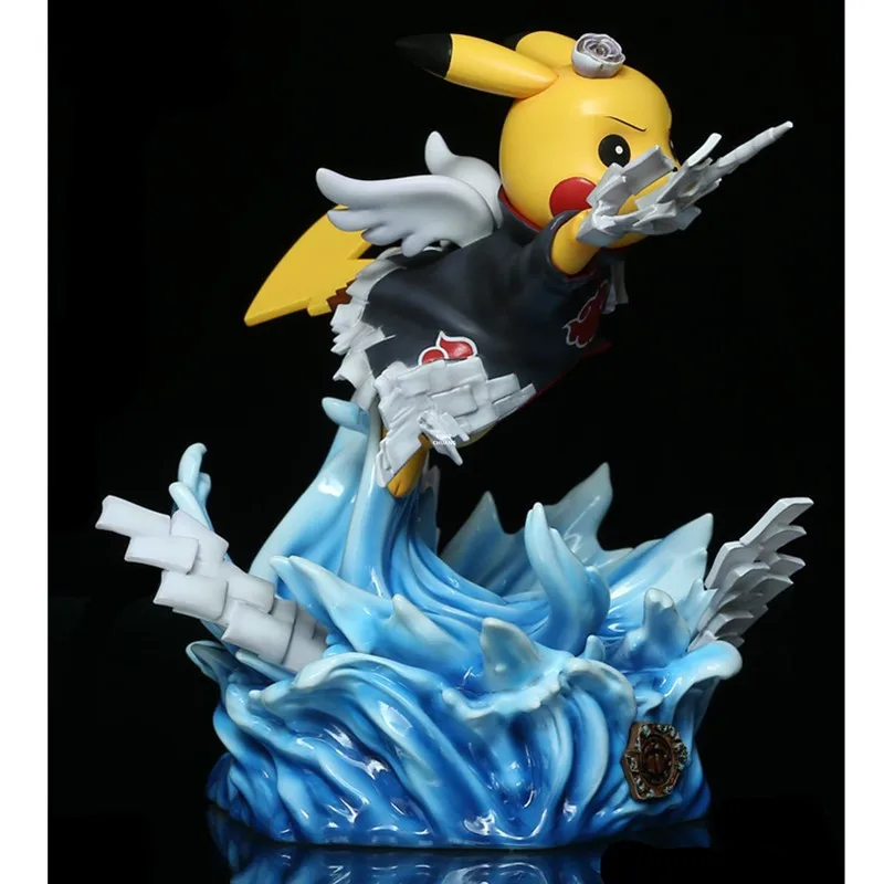 5" Anime Statue NARUTO Bust Konan Pikachu Full-Length Portrait Simulation Art Craft GK Action Figure Toy BOX 14CM V647