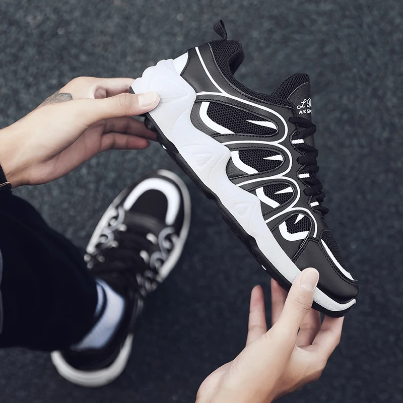 NIKEzi 2019 мужские классические кроссовки для бега мужская спортивная обувь тенниса
