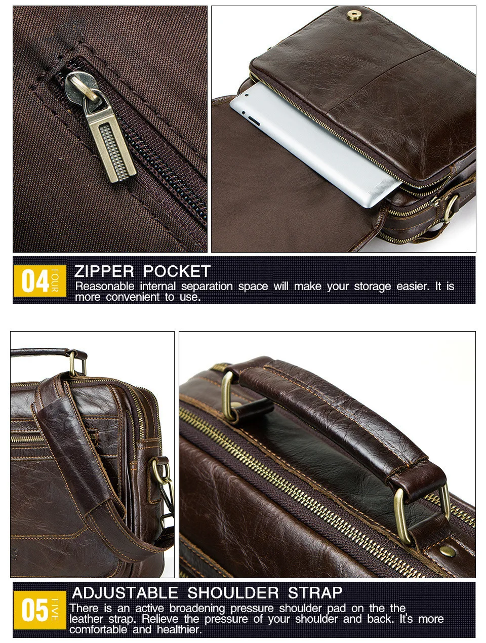 Новая кожаная сумка для ноутбука, мужские сумки на одно плечо, пакет, верхний слой, Воловья кожа, косой ветер, портфель, дизайнерские