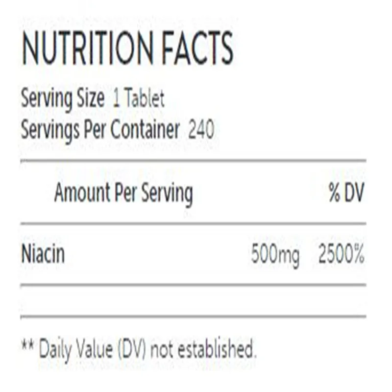 240 зерновые бутылки Niacin витамин BVB3 nicotinamide дополнение биотин пеллагра блеск для лица улучшает кожу