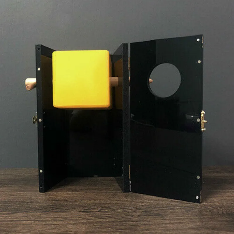 Cube thru Stick Stage Magic Tricks Party Magic Show Illusion Gimmick Magician Cube Block Penetration trucos de magia Mentalism