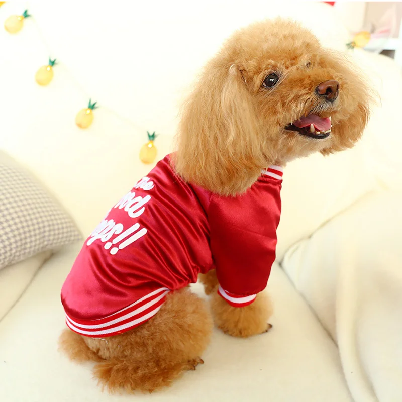 Пальто для собак Красная Зимняя одежда для собаки из флиса подкладка плюшевый пиджак для собак XS S M L XL
