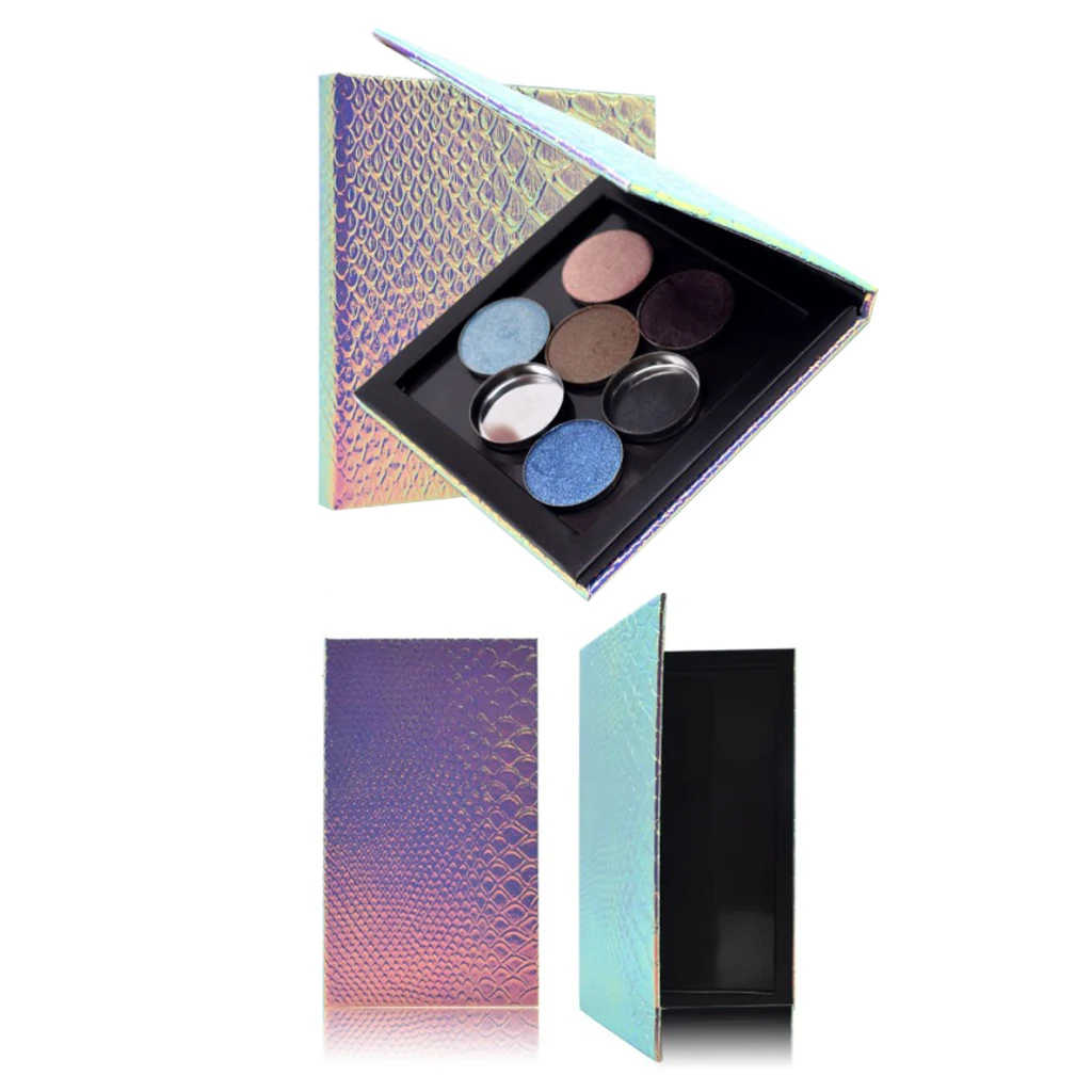 Empty Eyeshadow Makeup Box Magnetic Cosmetics Palette Eye Shadow DIY Storage Tray