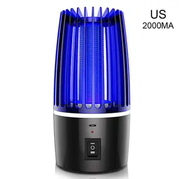 

Electric Mosquito Killer Lamp Fly Bug Insect Trap Zapper Home Night LED Light R2JB