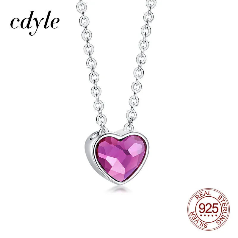 Модное Австрийское ожерелье Cdyle с кристаллом женское минималистичное колье из