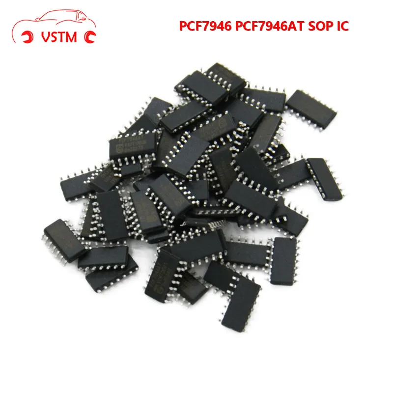 10 шт. PCF7946 PCF7946AT чип материнской платы для ремонта ключей автомобиля SOP-14 IC