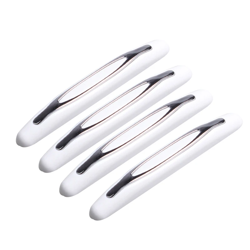 New Car Styling Mouldings 4pcs Door Edge Guard Strip Scratch Protector Anti-collision Corner Bumper Protective Strip