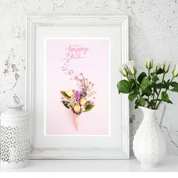 

Custom Poster The flowers#c Canvas Wall Art Picture Set Posters Home Decor Prints Abstract Prints for Room20-0630-57
