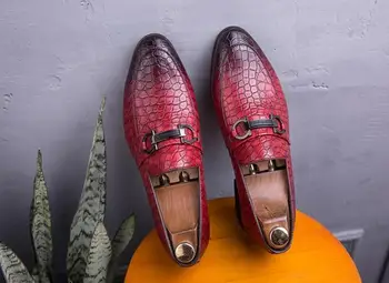 

Men Pu Leather Shoes Casual Shoes Dress Shoes Brogue Shoes Spring Ankle Boots Vintage Classic Male Casual F436