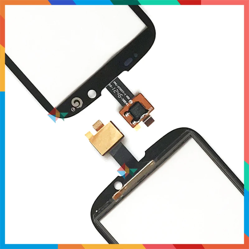 10 шт./лот Высокое качество 4," для zte X3G V970 V970M сенсорный экран дигитайзер Передняя стеклянная линза сенсорная панель