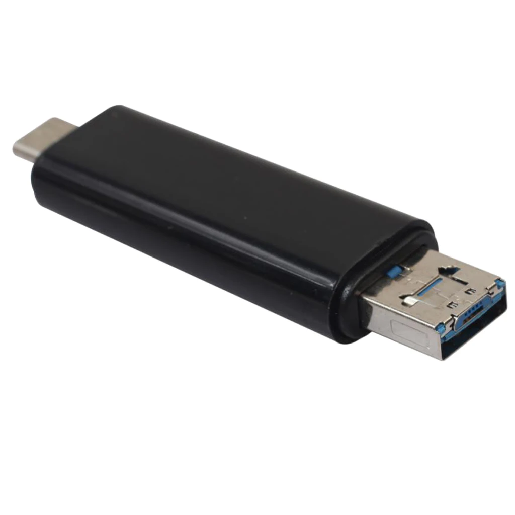 Все в одном дизайне USB C Combo Hub, 5 в 1 type-C/Micro USB/USB2.0/USB3.0 адаптер с кардридером для SD/TF