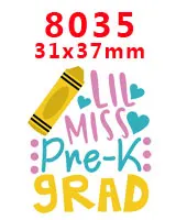 8035 30 шт мультфильм персонаж плоское украшение из смолы PR 7675 - Цвет: 8035