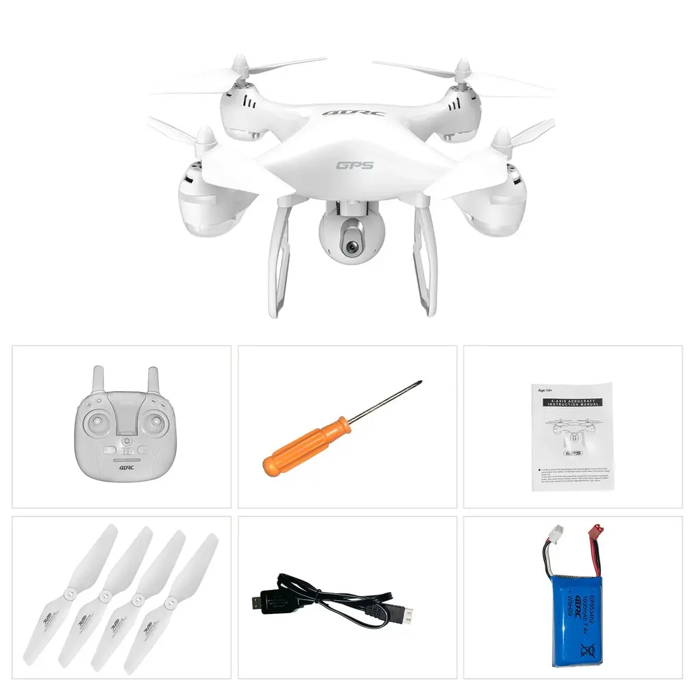 

4D-10 RC Drone RC Foldable Four-axis Aircraft With WIFI FPV Wide-angle 720P HD Camera Professional GPS RC Helicopter