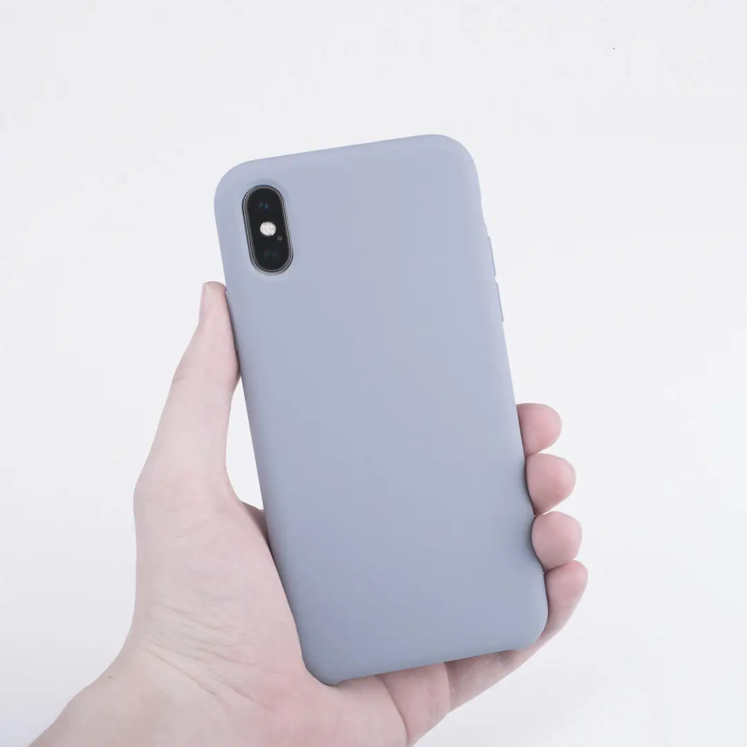 Защитный чехол для Xiaomi iPhone, жидкий кремниевый очаровательный сенсорный+ комплексная защита Xiomi для iPhone XS Max iPhone XR