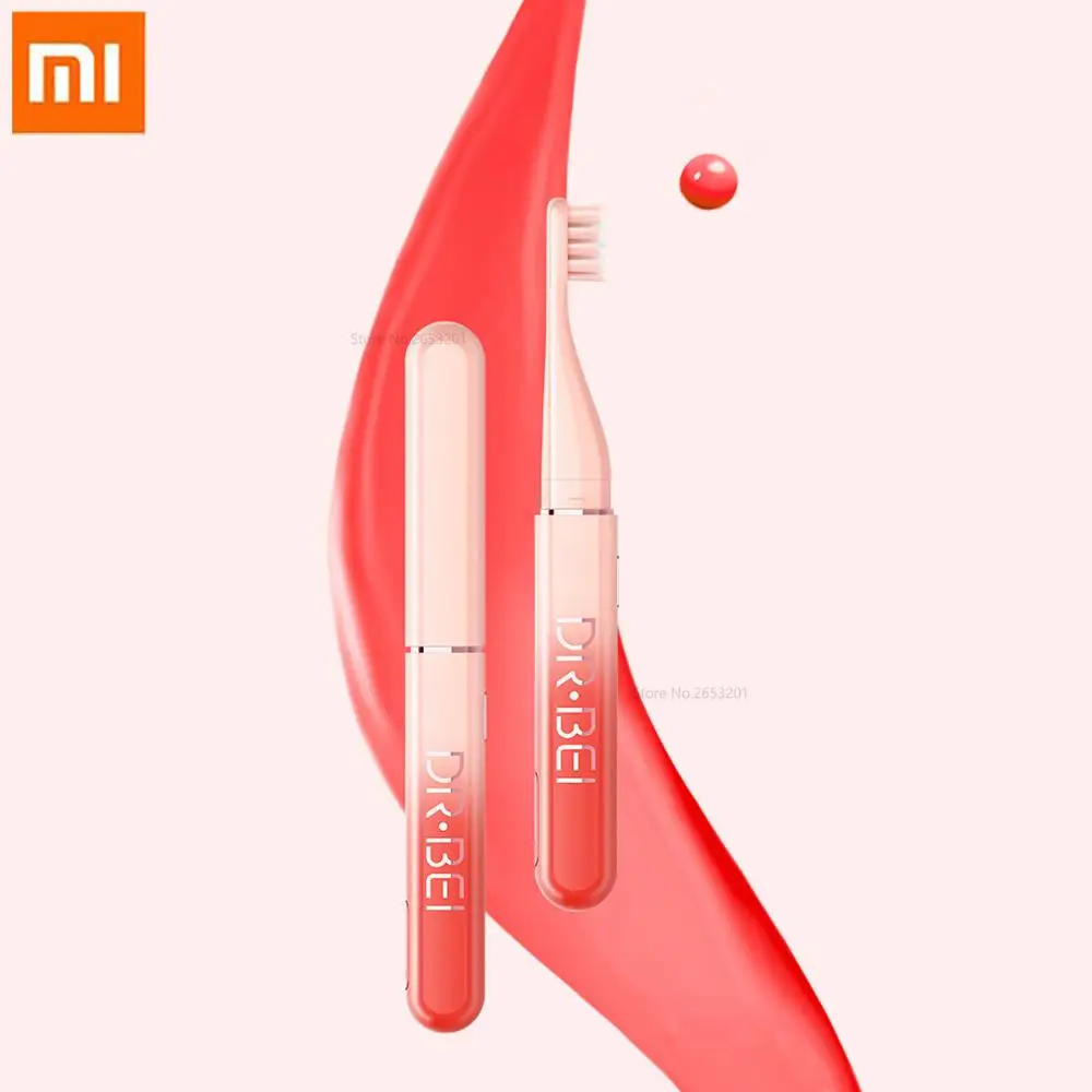 

Xiaomi Dr.Bei Sonic Electric Toothbrush Q3 IPX7 Waterproof 45g Ultralight Portable Travel Box Automatic Cleaning Tooth Brush New