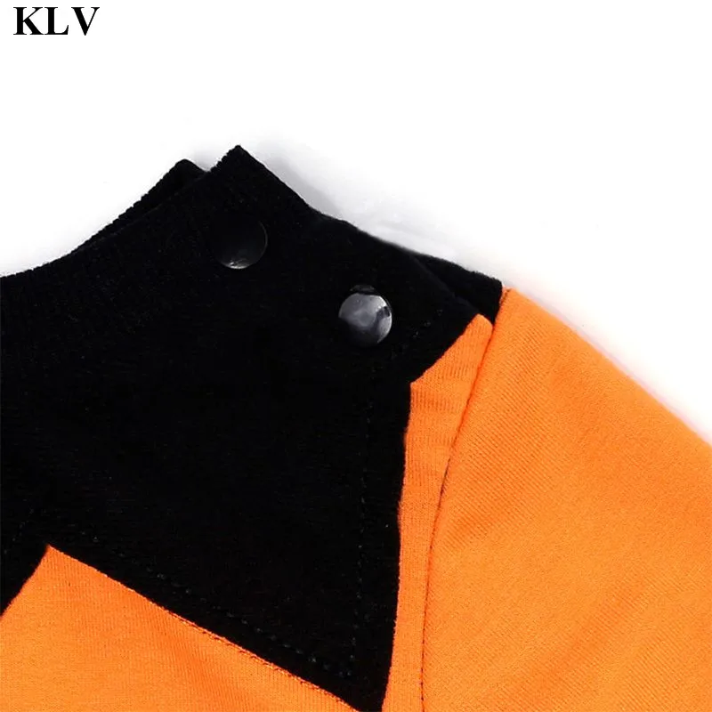 KLV комплект одежды из 4 предметов на Хэллоуин для маленьких мальчиков и девочек, боди с длинными рукавами и рисунком летучей мыши, костюмы для малышей