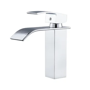 

Waterfall Bathroom Faucet Sinks Mixer Tap Single Handle Cold And Hot Water Tap For Home Kitchen Bathroom Water Tap Accessories