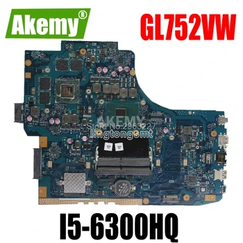 

GL752VW /I5-6300HQ/2G GTX960M V2G 90NB0A40-R00020 motherboard For Asus ROG GL752VL GL752 GL752V Laptop motherboard Mainboard