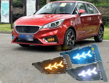 

Fast delivery Led daytime running lights+moving turn signal+blue night mode+remote control for MG 3 2017-2018