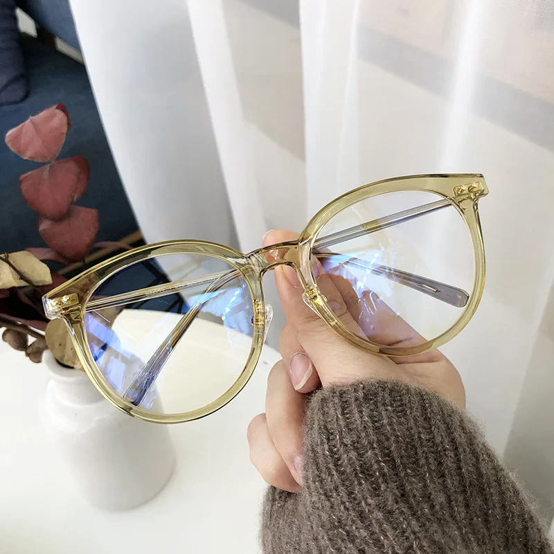 

spectacle frame fashion restoring ancient ways against the big blue box flat glasses web celebrity myopia picture frame