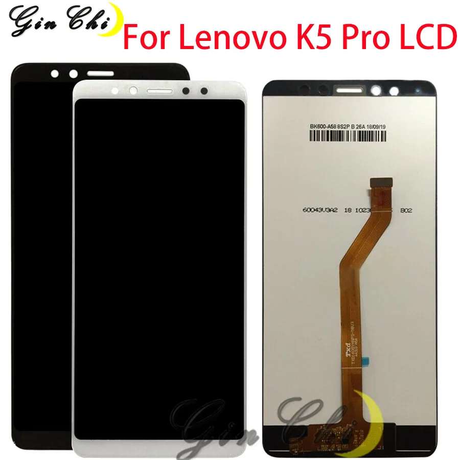 

For Lenovo K5 Pro LCD Display Touch Screen 5.99" For Lenovo K5 Pro L38041 LCD With Frame Display Replacement Parts