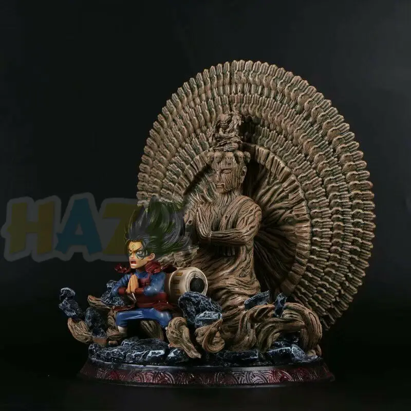 Наруто Shippuden Shodai Hokage Senju Hashirama сцена Рисунок Модель Коллекция игрушек подарок в коробке
