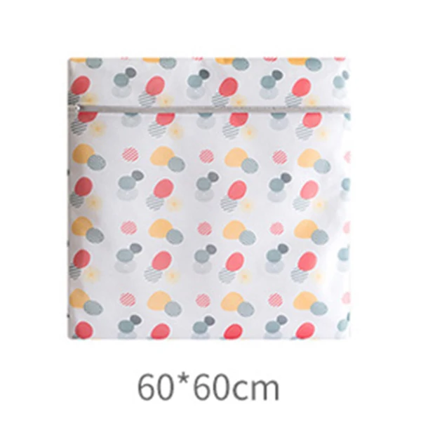 60cmx60cm Мешок для стирки сетчатый мешок для стирки деликатные ткани нижнее белье одежда бюстгальтер носки сетчатый мешок для ванной - Цвет: 60cmx60cm