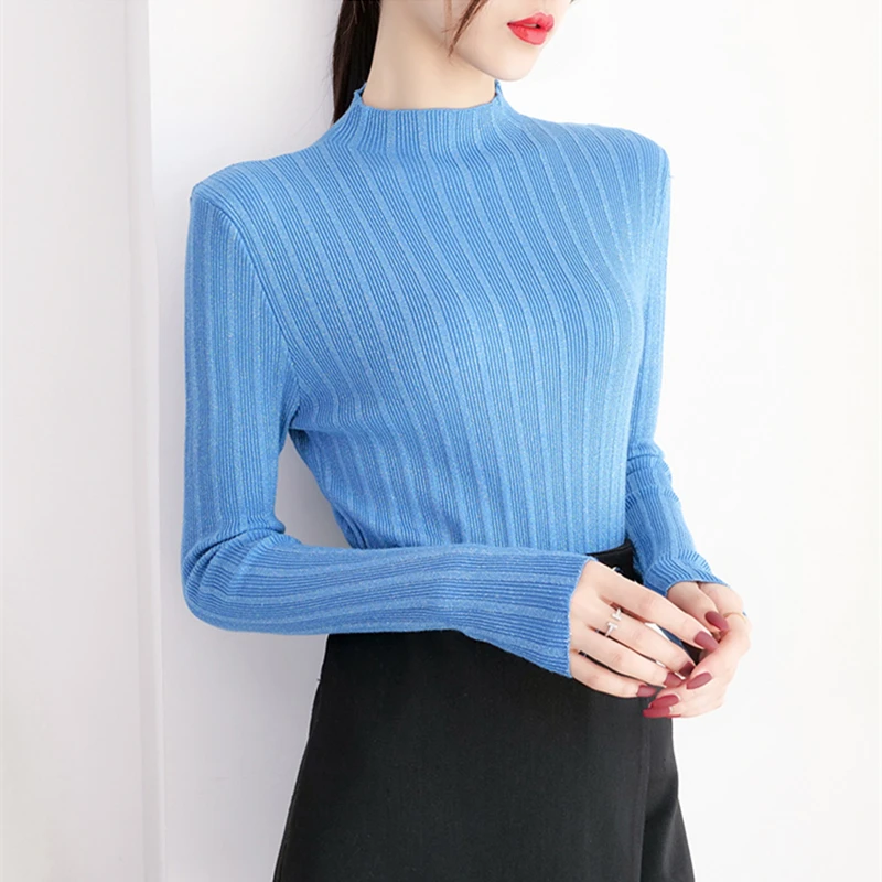 Women Sweater Turtleneck Sweaters Women Korean Fashion Woman Knitted Sweater Women Sweaters and Pullovers Winter Clothes Women
