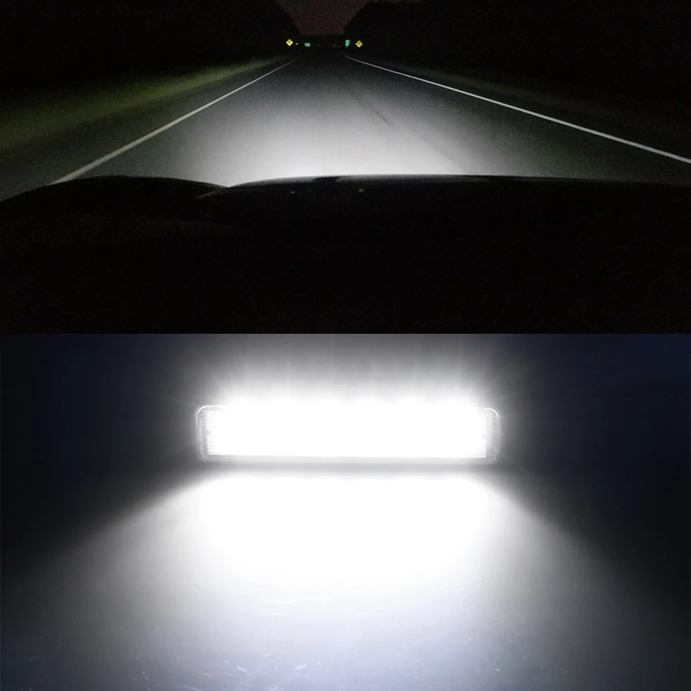 Nlpearl 2x18 Вт 6 ''автомобильный светильник в сборе точечный прожектор противотуманный светильник s для автомобилей Светодиодный рабочий светильник внедорожный грузовик 4WD 12 В дневной ходовой светильник