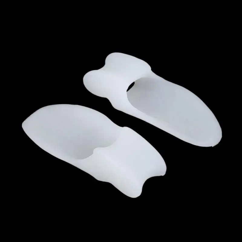 1Pair Silicone Finger Toe Pain Relief Gel Bunion Corrector Toe Separator Stretchers Correction Hallux Valgus Foot Care Tool