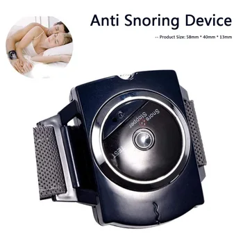 

Smart Snore Stopper Anti Snoring Device Biosensor Infrared Stop Snoring Wristband Watch for Sleep Anti Snoring Aid Effectively