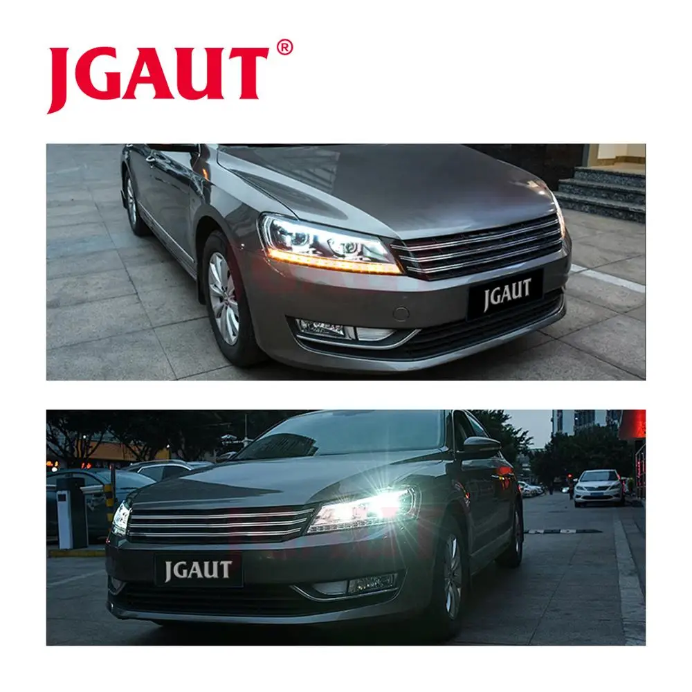 Корпус передней фары в сборе автомобиля для VW Touran фары Touran светодиодный фонарь DRL Объектив Двойной Луч Биксенон HID Age