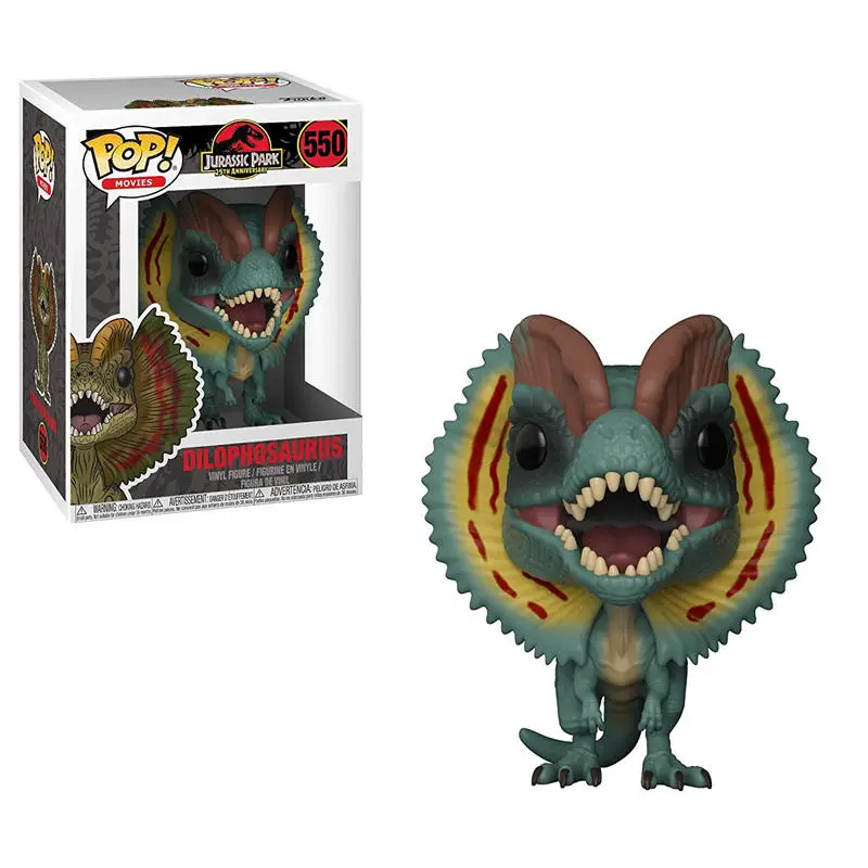 FUNKO POP GODZILLA Monster Hunter Парк Юрского периода и динозавр Велоцираптор фигурка Q Edition модель ПВХ Коллекция игрушек