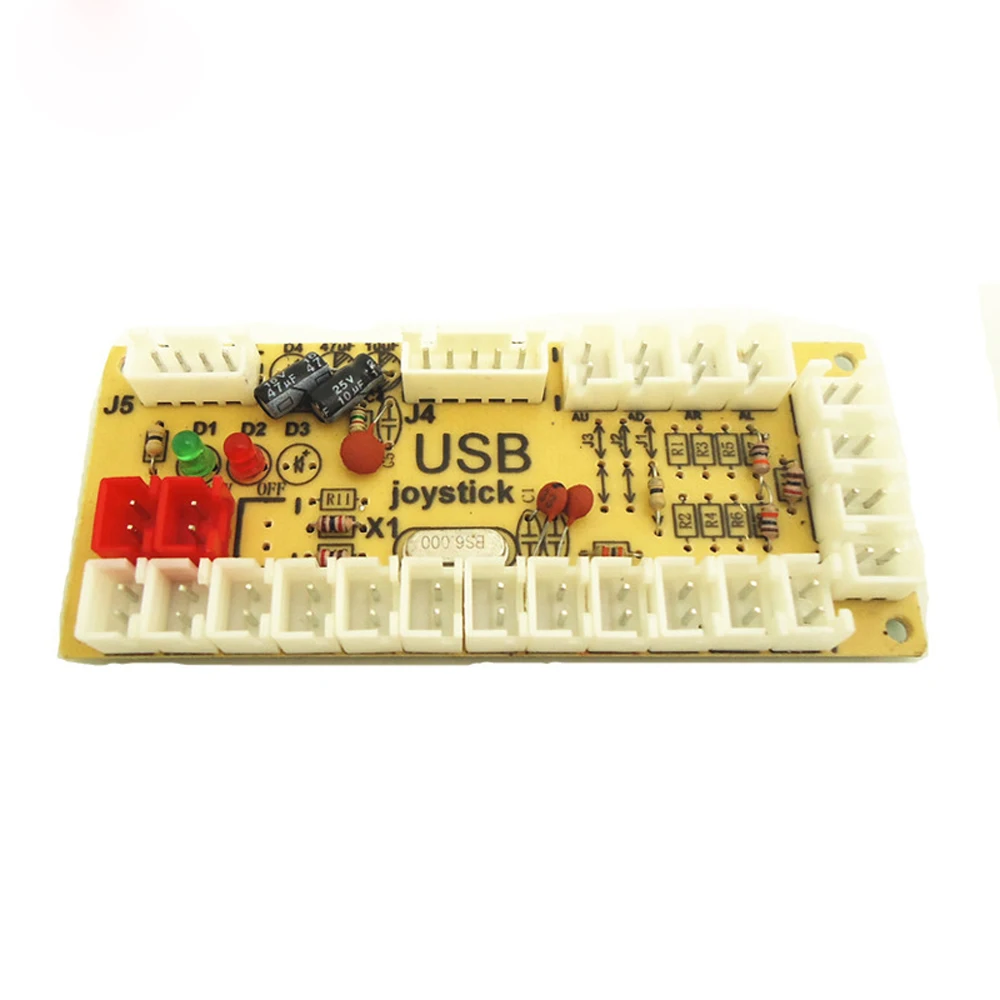 Нулевой задержки USB PC джойстик PCB Плата USB управления для MAME игры мини настольная аркадная машина-2PIN+ Hape