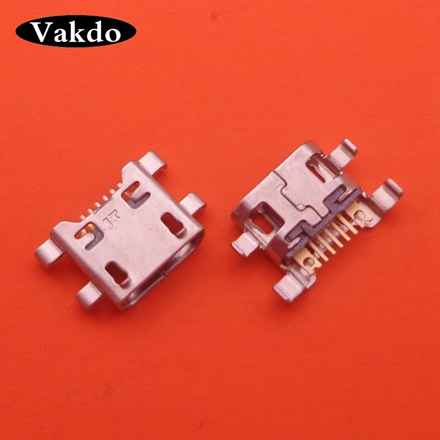 200 шт. 5 PIN micro mini USB зарядное устройство гнездо разъема порта зарядки разъем док-станции Запасные части 5pin части для LG K10 K420 K428