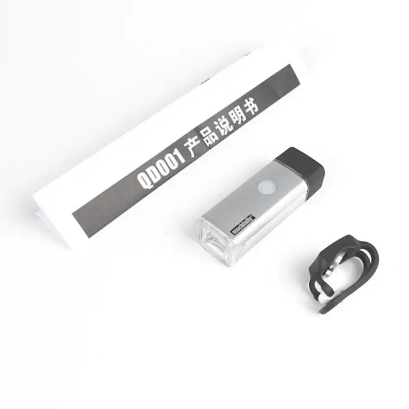 USB Перезаряжаемый водонепроницаемый велосипедный головной Светодиодный светильник передний велосипедный светильник