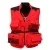 Men Outdoor Sleeveless Multi-pocket Safety Mesh Vest Thin Breathable Photography Fishing Hunting Hiking Vest Top Outwear